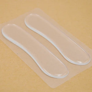 Transparent Adhesivesilicone high heel pads silicone sole stickers Foot Care Shoe Adjust Insole
