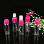 Travel bottle set cosmetic plastic bottle travel kit set