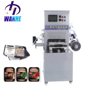 Tray Modified Atmosphere vacuum packaging Machine /tray vacuum sealing machine with nitrogen