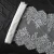 Import Trim Ivory French Bra Fabric White Embroidered Border Eyelash Lace from China