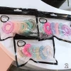 unique designer luxury cute TPU phone elastic telephone Cord coil hair ties for girls