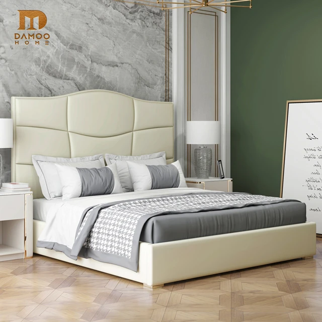 Units Luxury white Bed Room set Furniture Sets Hotel Equipments Bedroom decorationd bed room furnitures