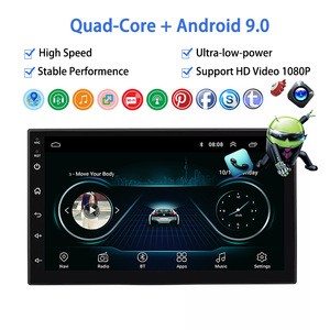 Universal Car Stereo Android 16G ROM Night Rear Cameras Online Car CD Player