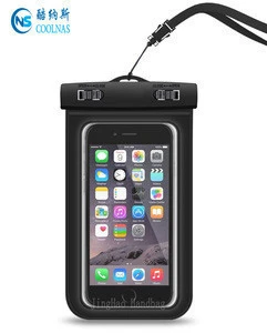 Universal Waterproof Cell Phone Case Swim PVC mobile phone waterproof bag