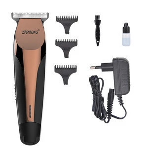 USB fast charge cordless hair clipper zero-overlap barber trimmer
