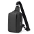 Import USB new fashion washed single Shoulder men and women chest Bag from China