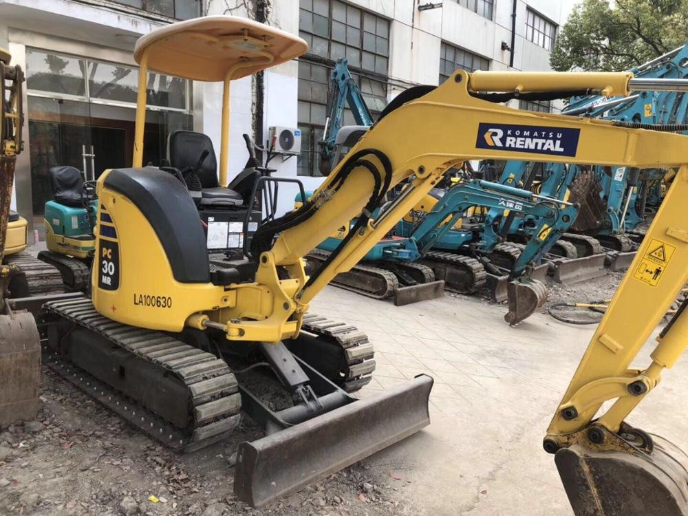 Buy Used Mini Crawler Excavator Komatsu Pc30 Original Japan Pc30 3 Tons ...
