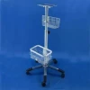 Variety Of Design  Luxury Hospital  Mobile Trolley  For Monitor