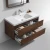 Import Wall Mount Luxury Hotel Melamine contemporary 42" bathroom vanity from China