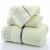 Water cube plain cotton towel set of three custom LOGO