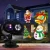 Import Waterapprove IP44 outdoor holiday LED projector with kaleidoscope red and green twinkling laser star from China