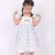 Import WDW remake girls casual party pinafore flower kids ruffle shoulder floral baby dress from China