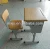 Import Werzalit board Adjustable Single school desk and chair from China