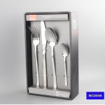 Western knives forks and spoons four-piece tableware set high-grade stainless steel plated gift set