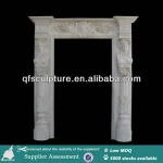 Western style marble carving door frame