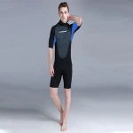 Wetsuit Diving Half Sleeve Snorkeling Rash Guard Surfing Neoprene Conjoined Wear
