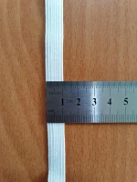 White and black high bounce single/double thickened walking horse belt cuff elastic band elastic band rubber band rubber root