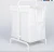 Import White fashion simple non-woven laundry bag basket shelf from China