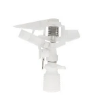White LAOU Sprinkler for Garden, Lawn, Water Spray Nozzle  G3/4'' 360 Degree Adjustable Sprinkler Irrigation Watering Tool