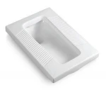 Whole bathroom set choices small apartment flat fix urinal ceramic toilet squatting wc pan without fender