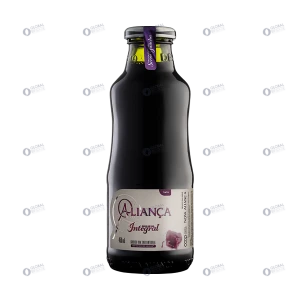 Whole Red Grape Juice Alianca Made in Brazil Bottle TetraPak Pure Soft Drink American grapes Natural Fruit Juice Sugar Free