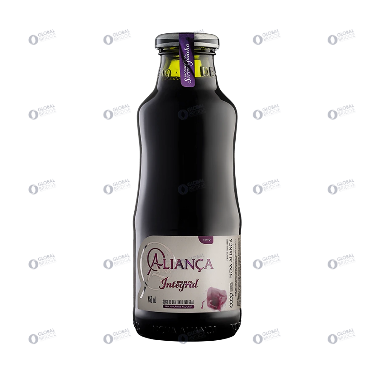 Whole Red Grape Juice Alianca Made in Brazil Bottle TetraPak Pure Soft Drink American grapes Natural Fruit Juice Sugar Free