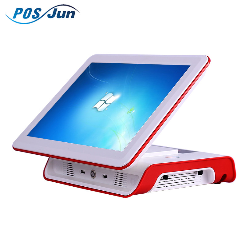 Buy Whole Set Desktop 15 Inch Dual Screen All In One Touch Screen Pos ...
