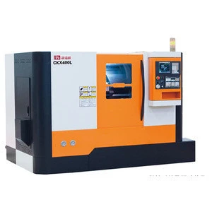 Whole sheet metal CNC lathe CKX400L for Russia customer