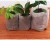 Wholesale 100pcs/bag Biodegradable Non Woven Fabric Seedling Bags Custom Nursery Grow Bags