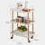 Import Wholesale 3-tier Rolling Trolley Basket Adjustable Modern Plastic Shelf Rack Kitchen Furniture Storage Cart from China