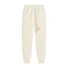 Wholesale 450 GSM Cotton Fleece Embroider Sweatpants Drawstring Waist Sweatpants