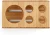 Import wholesale 5 slots custom smart wall mounted bamboo wooden toothbrush holders for bathroom from China