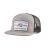 Import wholesale 7 panel design your own flat mesh trucker hat from China