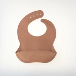 Wholesale BPA Free Waterproof Silicone Baby Bib With Food Catcher Baby Silicone Bibs