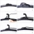 Import Wholesale Car Windshield Wiper blades U-type Universal Soft Rubber Frameless Bracketless car wipers 14&quot;to28&quot; from China