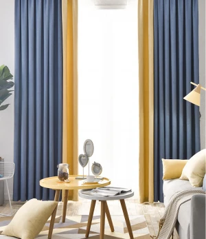 wholesale cheap design blackout fabric living room curtain