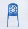 Wholesale colorful commerical restaurant plastic chairs stackable dining chair full pp plastic chair table