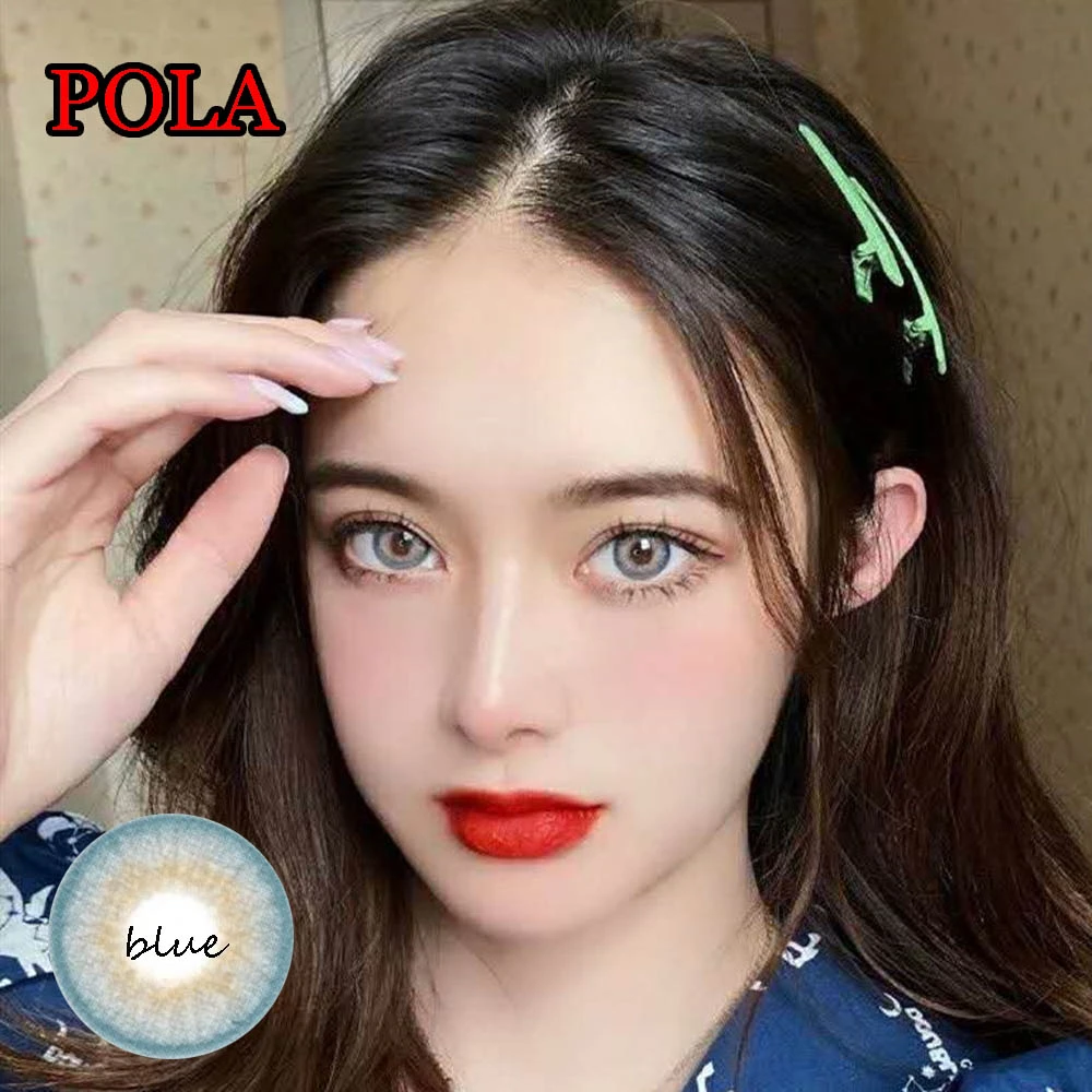 wholesale cosmetic fashion eyewear high quality soft color contact lenses POLA