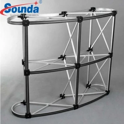 Wholesale Costom Aluminum Portable Booth Stand Promotion Counter