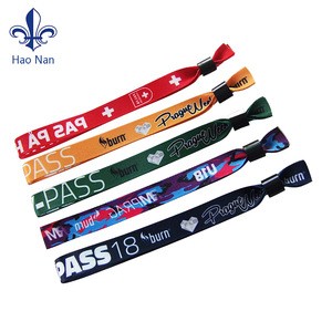 Wholesale Custom Design Fashion Sublimation Wristband for Event Party Supplies