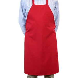 Wholesale customized manufacturer well made cotton apron striped work apron