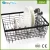 Import Wholesale fancy design black colored kitchen unique iron small sink dish rack from China