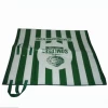 wholesale folding pp woven plastic beach mat,picnic mat,foldable sand less beach mat