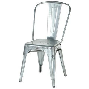 Wholesale French Designer Restaurant Furniture Stackable Vintage Dining Room Metal Industrial Dining Chair