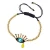 Import Wholesale Hand-made Eyes Diamond Cooper Charm Bracelets Bangles For Girl Women from China