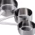 Import Wholesale Kitchen Stainless Steel Metal 4 Pieces Measuring Cup For Powder from China