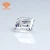 Import wholesale lab created gemstone 6*8mm emerald shape moissanite diamond from China
