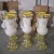 Import Wholesale Large Crystal Mosaic Vase Mirrored Glitter Sparkle Polystone planter wedding from China