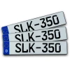 Wholesale metal car license number plate