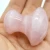 Import Wholesale Natural stone handheld jade roller rose quartz mushroom for face slimming from China